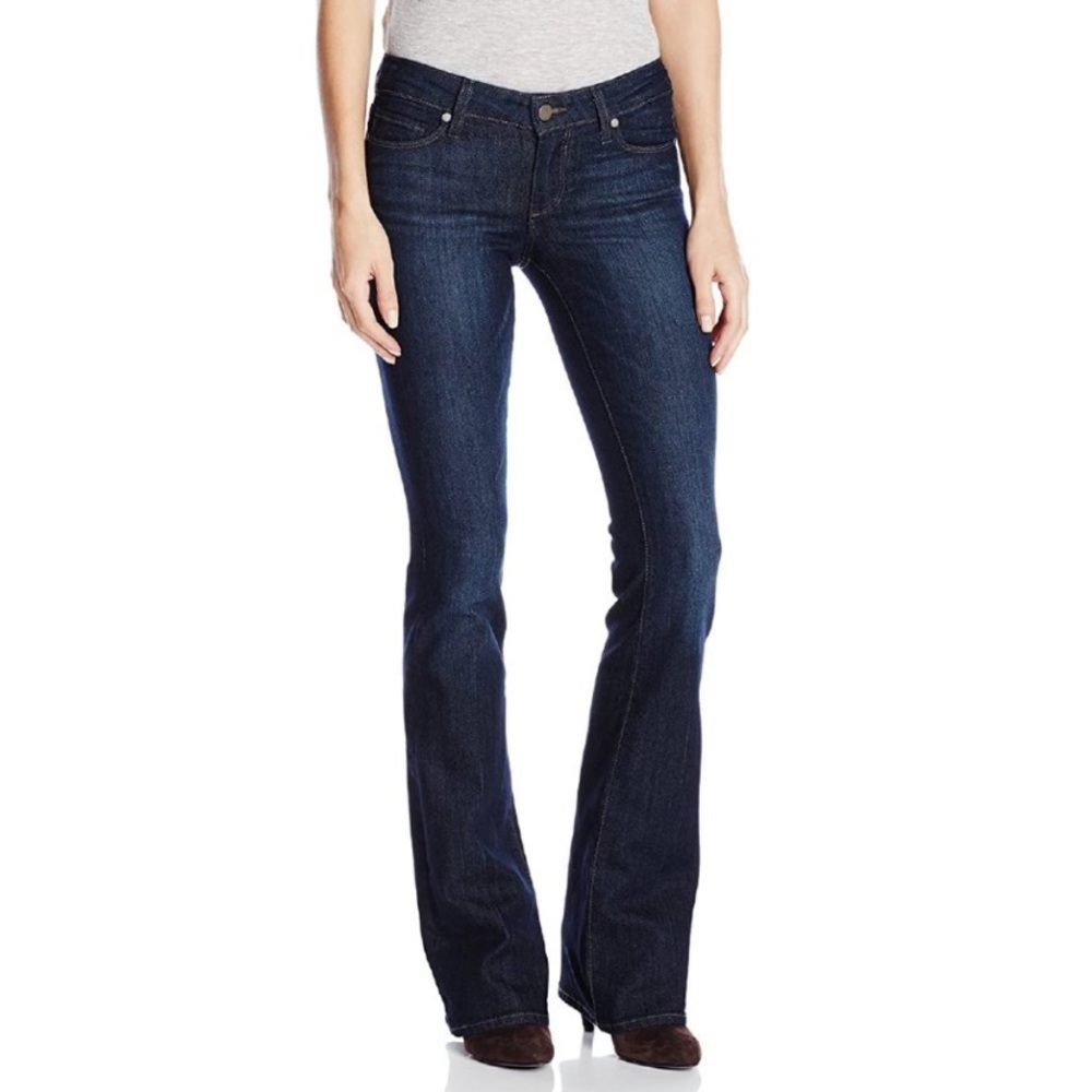 PAIGE Skyline Bootcut Jeans, Cheyenne Wash Size 26